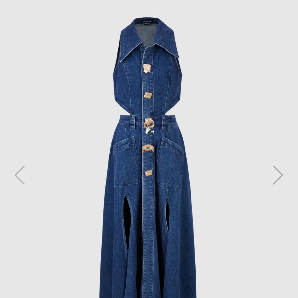 Women's Blue Denim Dress